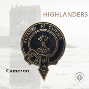 Clan Cameron Badge, Scottish Highland Clan