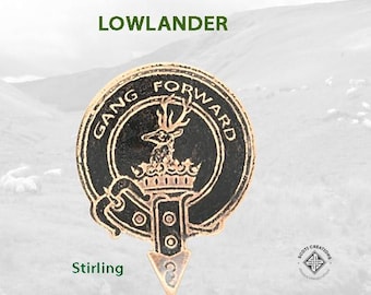 Clan Stirling Badge, Scottish  Clan