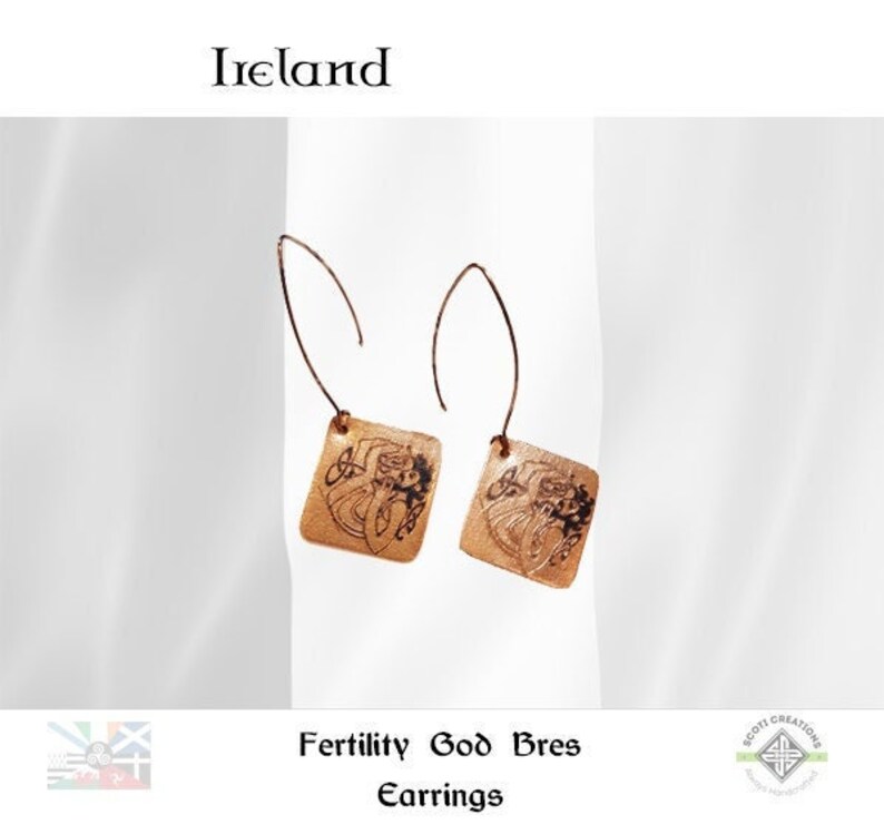 Celtic Earrings Celtic God Bres Earrings Celtic Nations Etsy Celtic Earrings Celtic God Bres Earrings Celtic Nations Etsy