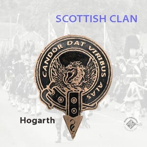 Clan Hogarth Badge, Scottish Clan