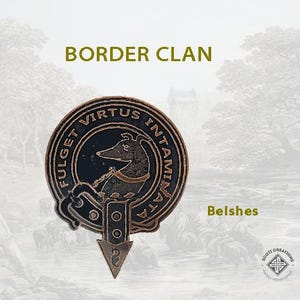Clan Belshes Badge, Scottish Border Clan