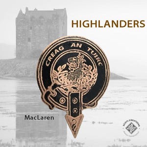 Clan MacLaren Badge, Scottish Highland Clan
