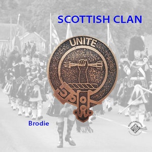 Clan Brodie Badge, Scottish Clan