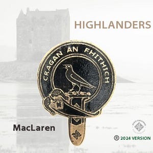 Clan MacLaren Badge, Scottish Highland Clan