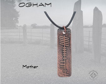 Ogham "Mother" Necklace