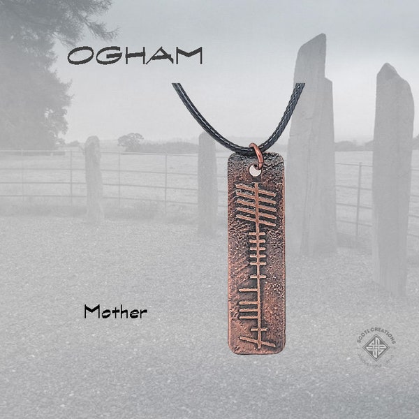 Ogham "Mother" Necklace