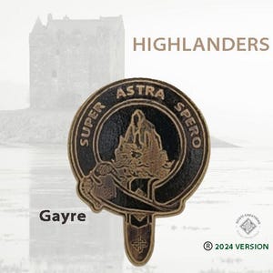 Clan Gayre Badge, Scottish Highland Clan