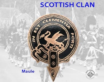Clan Maule Badge, Scottish  Clan
