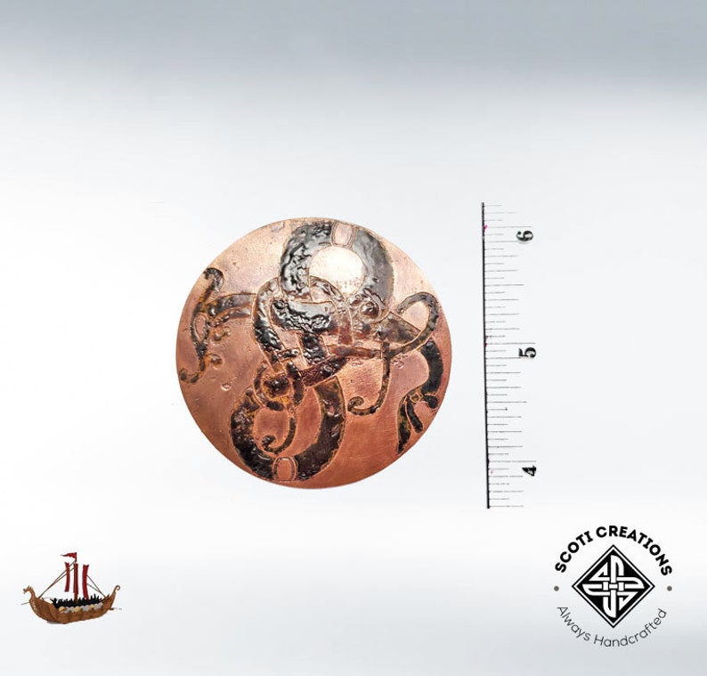 Viking LindwormLindwurm Brooch