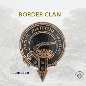 Clan Lumsden Badge, Scottish Border Clan