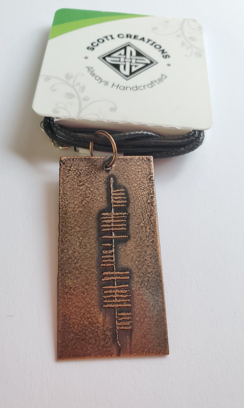 Ogham Necklace Peace