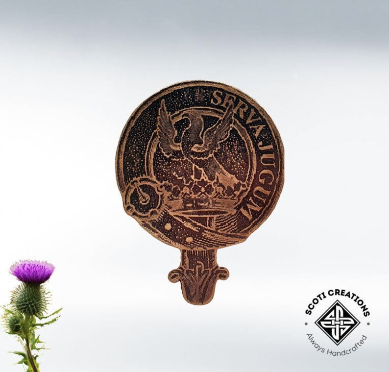 Clan Hay Badge Scottish Clan Hay Etsy