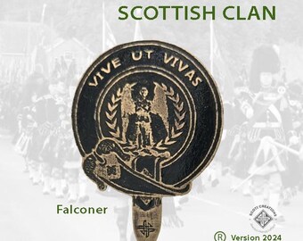 Clan Falconer Badge, Scottish  Clan