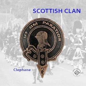 Clan Clephane Badge, Scottish  Clan