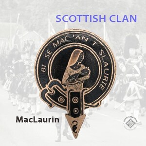 Clan MacLaurin Badge, Scottish  Clan