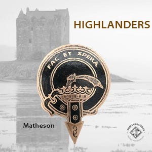 Clan Matheson Badge, Scottish Highland Clan