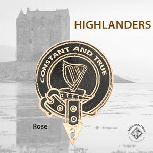 Clan Rose Badge, Scottish Highland Clan