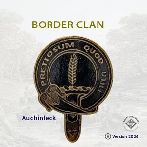 Clan Auchinleck Badge, Scottish Border Clan