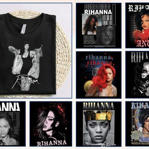 Rihanna Music PNG Bundle, Rihanna Png Digital Download File Sublimation, Rihanna Svg File, Rihanna PNG, Rihanna svg Instant Download
