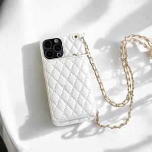 Funda con cordón para iPhone 16, 15, 14, 13, 12 y 11 Pro Max, con billetera con cremallera y ranura para tarjetas