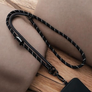 120CM Crossbody Neck Lanyard, 8MM Detachable Wrist Strap, Anti-Loss Phone Case Chain for Outdoor Use