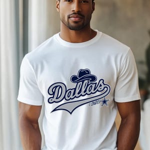 Dallas Football T-shirt,Trendy Dallas Football Fan Gift, Dallas Game Day Shirt,Cowboys shirt,Dallas Football Tee,Gift for him and her