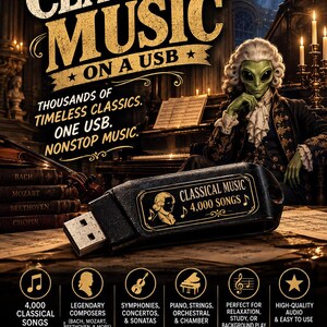 Pre Loaded Classical USB