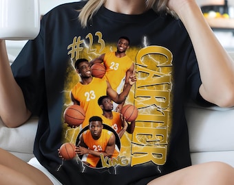 Custom Bootleg Sports Team Shirt, Personalized Player Gift