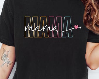 Comfort Colors Mama Shirt, Mother's Day Gift for New Mom