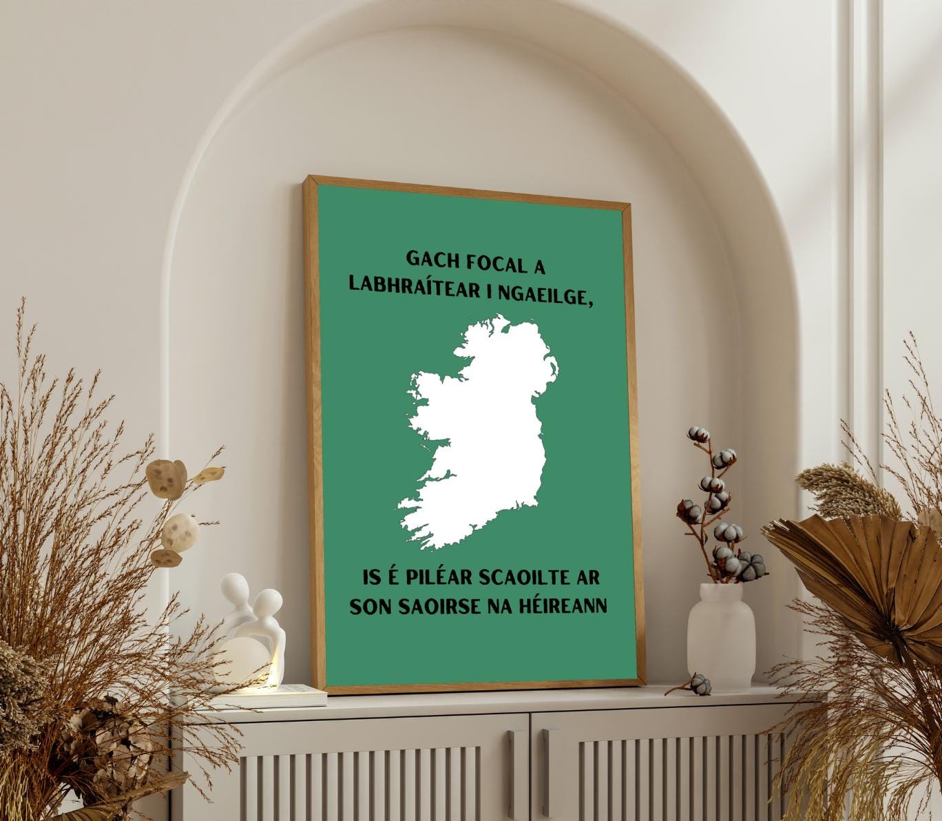 Irish Freedom Quote Print Without English Translation - as Gaeilge Poster  (digital Download) - Etsy, image size:1368x1192