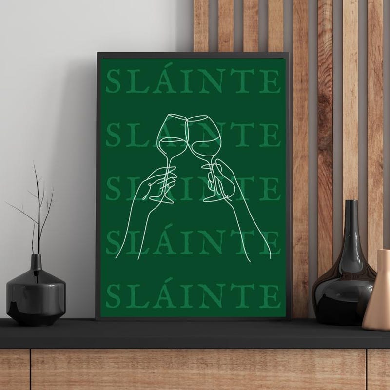 Slainte Print - Etsy