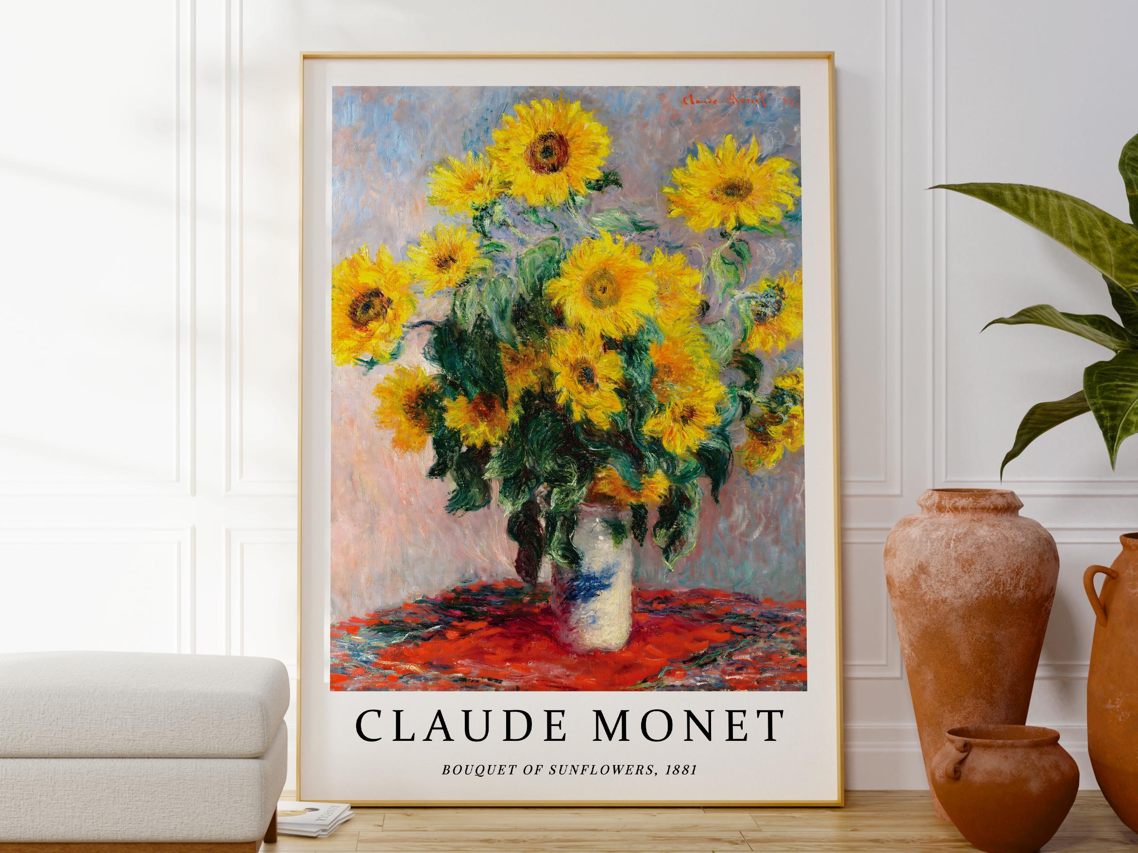 Affiche Fleurs Aquarelle élégantes / 50x70cm / Fabriqué En France Dada Art 93809876