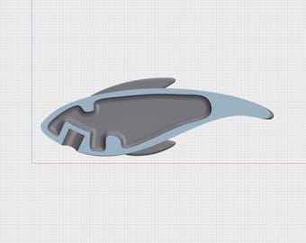 Fichier STL imprimable 3D Lipless Crankbait : leurre de pêche DIY