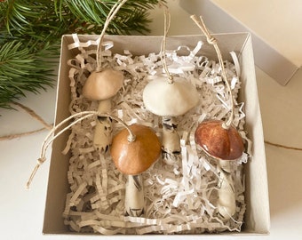 Mushroom ornament