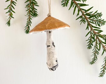 Mushroom Ornament