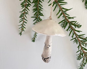 Mushroom ornament