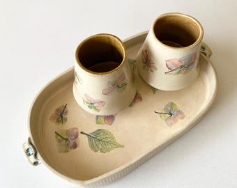 Wine Serving Tray set
