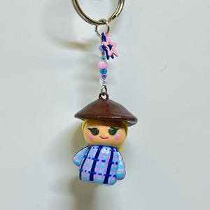 Baby Doll Schlüsselanhänger aus Polymerclay