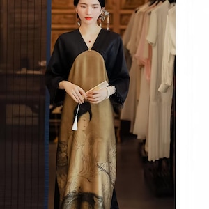 japanese style dresses Spring Dress 'Furawazu' L cardan emperor Japanese Dresses | Japan-Clothing 