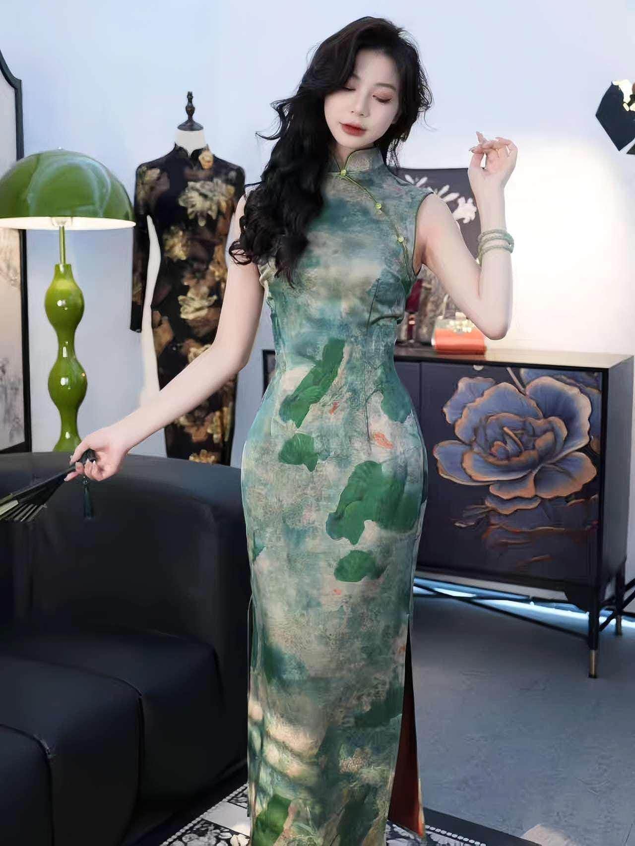 Buy Green Asian Dress Online In India India