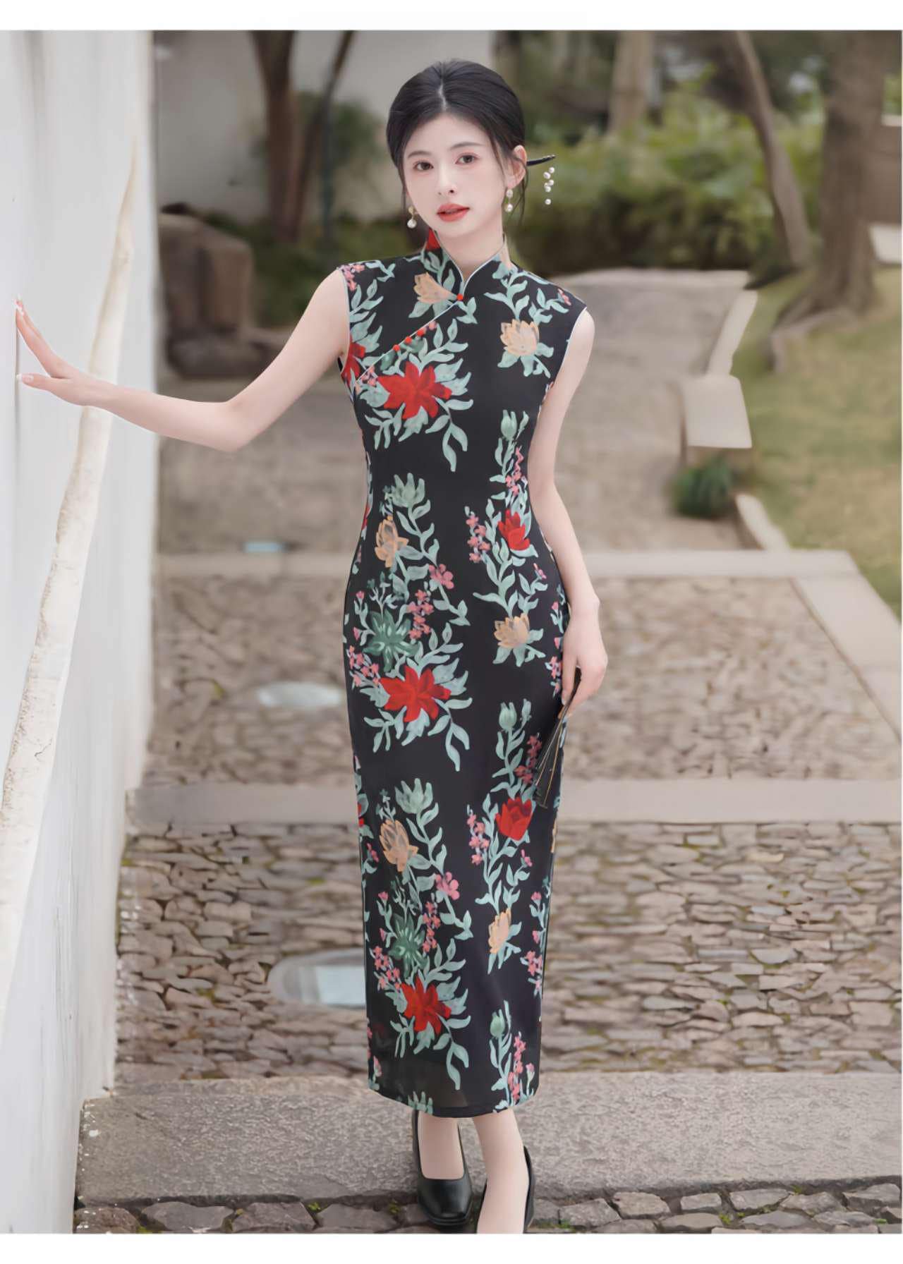 green emerald velvet dress Alex Evenings Women's Sequined Soutache Mermaid Gown - Blue