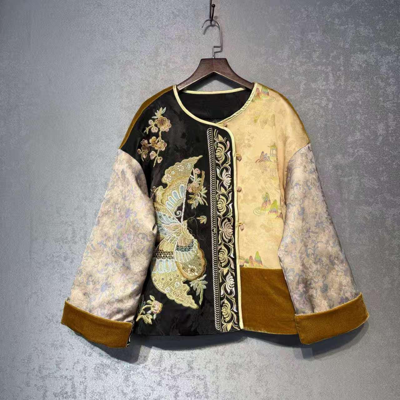 CLOT】CHINESE SILK JACKET (rose gold)XL Chinese Silk Jacket - Etsy