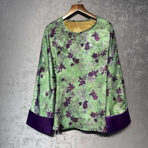 Elegantes Tang Anzug Hemd-Frühling Sommer Orientalische Seidenhemd-Elegant Tang Stil Bluse für Sie -Asian Style Geschenk