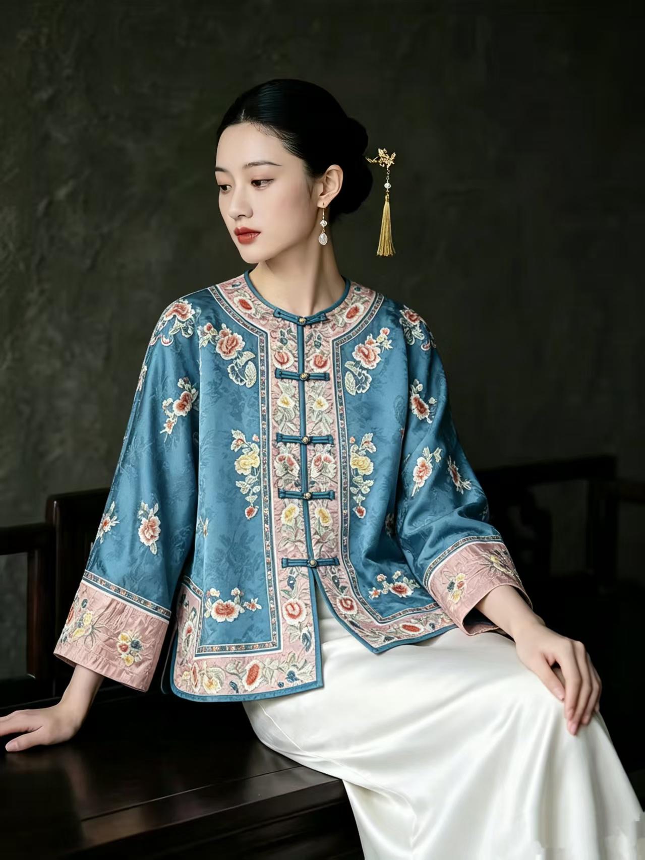 Women Chinese Tang Top - Etsy