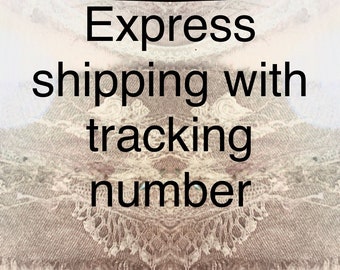 Express shipping with tracking