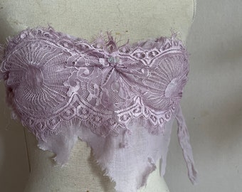 Dusty purple fairy  festival top