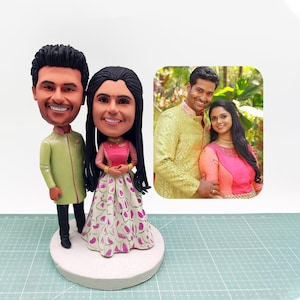 Custom couple bobbleheads, Custom wedding bobbleheads, wedding cake toppers, personalized Christmas gifts, anniversary gifts, birthday gifts