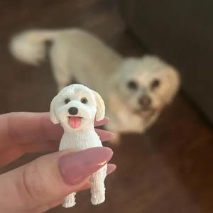 Custom Dog Wedding Cake Topper,Personalised Dog Statue Birthday Gift,Cat Cake Decorations,Pet Memorial,Cat Figurines,Pet Anniversary Gift