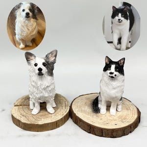 Personalized Custom Dog Wedding Cake Topper,Pets Birthday，Dog Cake Topper，Wedding Cake Topper With Dog, Cat Cake Topper