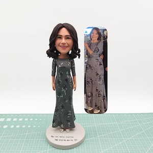 Benutzerdefinierte Bubble Head, erstellen Sie Ihre Bobblehead, Super Lady Bobblekopfpuppe, benutzerdefinierte Bobbleheads weiblich, personalisierte Actionfigur von sich